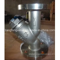 Aço inoxidável Flanged End Y-Strainer RF